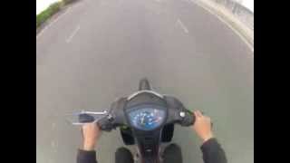 Yamaha Sirius 110cc Test Speed [upl. by Docila]