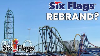 Is Six Flags Great Adventure REBRANDING [upl. by Newkirk]