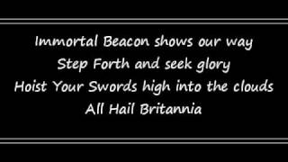 All Hail Britannia with Lyrics [upl. by Merrie735]