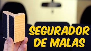 Como fazer segurador de malas para o portamalas do carro [upl. by Lamond250]