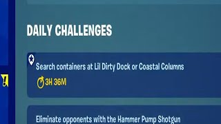 Search containers at Lil Dirty Dock or Coastal Columns [upl. by Hsinam103]