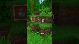 Cómo sobrevivir a la arena y grava en Minecraft Bedrock 🤔 [upl. by Adianes684]