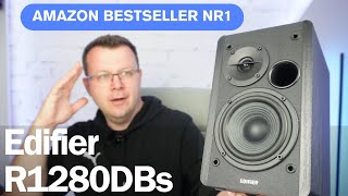 Amazon Bestseller Nr1  Edifier R1280DBs Regallautsprecher Brillanter Sound und modernes Design [upl. by Ymaj847]