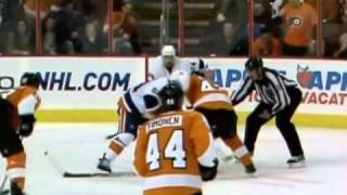 Briere Crosschecks Nielsen DiPietro Wants a Flyer [upl. by Arutak107]