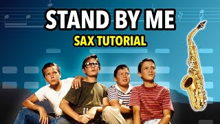 How to play Stand By Me on Sax  Saxplained [upl. by Acirem]