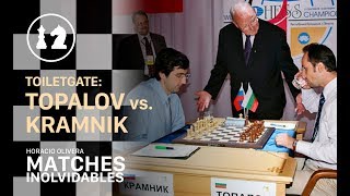 Toiletgate Topalov vs Kramnik [upl. by Benni]