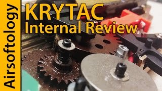 Krytac Trident AEG Internal Review  CRB  LMG  PDW  SPR  Airsoftology [upl. by Eedahs]