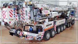 Lego Technic Liebherr LTM 11200 Megamix [upl. by Enaz582]