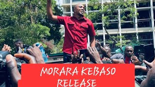 MORARA KEBASO RELEASED FROM CUSTODY [upl. by Kcirdes]