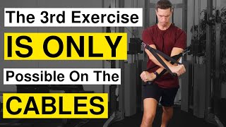 These are the 3 BEST Chest Exercises on the Cable Machine  Reasons and Comparisons [upl. by Allista545]