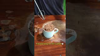 Mix cocoa powder with hand drill ☕️😂 VDSTV79VDSReality funny shorts video challenge [upl. by Elletnahs]