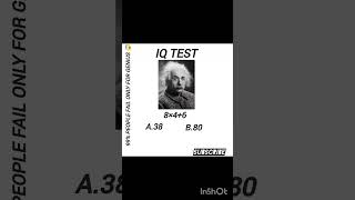 IQ test only for genius iq test shorts iq test  math iq test shorts [upl. by Godewyn]