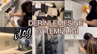 DERÄ°NLEMESÄ°NE DETAYLI EV TEMÄ°ZLÄ°ÄžÄ° ðŸ§½  BÃœYÃœK TEMÄ°ZLÄ°K ðŸ§¼  AKÅžAM YEMEÄžÄ° MENÃœSÃœ ðŸ¥˜ [upl. by Rebeca]