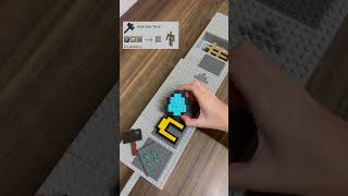 Armor Trimming Minecraft Golden Leggings BUT Lego  Diamond 💎 [upl. by Meikah901]