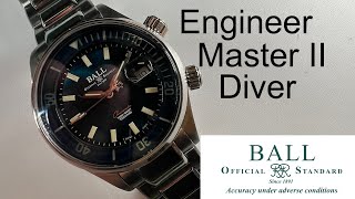 Balls Great Looking Engineer Master II Diver Chronometer [upl. by Elli]