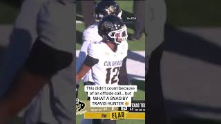 Travis Hunter Has CRAZY Athleticism 🤯  Cover 3 College Football Shorts [upl. by Bledsoe458]