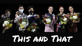 This and That 2021 Skate America Nathan Chen Vincent Zhou Alexandra Trusova [upl. by Mandych]