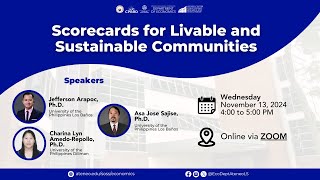 Scorecards for Livable and Sustainable Communities [upl. by Dallon]