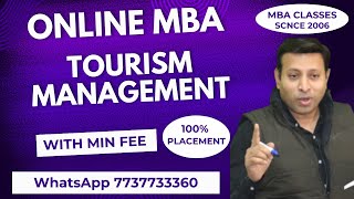 ONLINE MBA IN TOURISM MANAGEMENT  DISTANCE MBA IN TOURISM MANAGEMENT  ONLINE MBA 2026 [upl. by Ys]