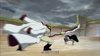 Shanks uses Conquerors Haki to attack WhiteBeard [upl. by Mayram]