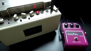 Maxon AD900 vs Fulltone Tube Tape Echo  delay comparison [upl. by Schoenberg]