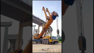 The Bridge Crane unfolds its Armsautomobile viralvideo trending nice crane video [upl. by Burroughs]