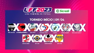 LFF Sicredi 2023  Torneio início  Ao vivo e com imagens [upl. by Ernestus]