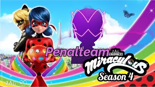 Penalteam  TRAILER☯️  MIRACULOUS LADYBUG SEASON 4 NEW EPISODE TRAILER🐞✨ Concept trailer [upl. by Portwine192]