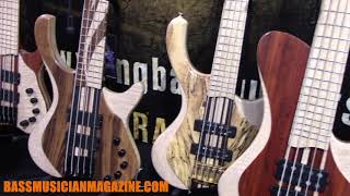 Bass Musician Magazine  NAMM 2019  MG Bass [upl. by Aicsile]