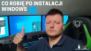 Co wykonuję po instalacji Windows informatykit informatyk it windows10 [upl. by Fisuoy]