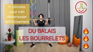 Débarrassez vous des bourrelets définitivement avec un manche à balais et ces exercices cardio renfo [upl. by Htebazil]