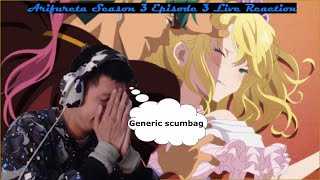 WAS THIS REALLY NECESSARY Arifureta Shokugyou de Sekai Saikyou Season 3 Episode 3 Live Reaction [upl. by Perseus]