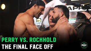 Mike Perry vs Luke Rockhold Tense Final Face Off [upl. by Frasch436]