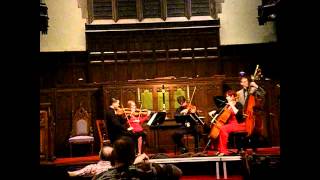 Rangbrook Ensemble performs Onslow String Quintet No 12 in a minor op 34 Mvt I [upl. by Akiem910]