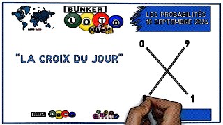 La Croix de LOTO du 10 Septembre 2024 👉 Les Numéros Probables [upl. by Adyahs]