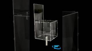 Floor Standing Suggestion Box shortsvideo shorts TheSlimlineWarehouse [upl. by Schoening703]