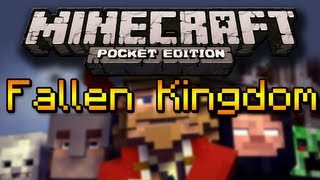 Fallen Kingdom Map Captain Sparklez  Minecraft Pocket Edition [upl. by Arammat776]