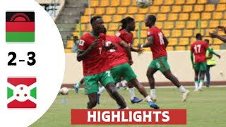 Malawi vs Burundi 23 Extended Highlights amp Goals  Africa cup of nations [upl. by Craggie]