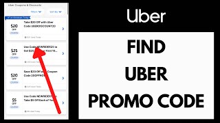 How to FIND UBER PROMO CODE 2023 [upl. by Negriv]