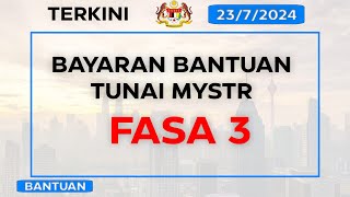 Berita STR Fasa 3 Tarikh amp Kadar Bayaran Bantuan Tunai R13 [upl. by Gregg]