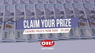 Cashing Ohio Lottery prizes between 600 and 5000 [upl. by Urina]