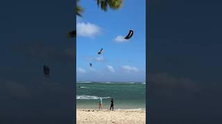 Sending it in paradise  kiteboarding [upl. by Anolahs]