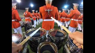 USMC Drum Corps 2019 DCI NightBEAT  Tenor Cam [upl. by Griselda]