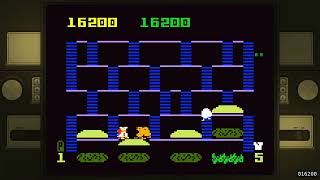 BurgerTime Skill 2 Intellivision Emulated [upl. by Sibie]