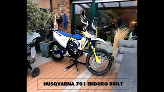 Husqvarna 701 Enduro Build [upl. by Ericha]