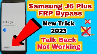 Samsung Galaxy J6 Plus Google Account Remove😇 Samsung J6 Plus Google Account Remove [upl. by Yla27]