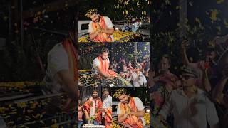 Adithya Om After elimination Grand welcome celebration  Adithya Om interview  Telugucinema Looks [upl. by Anailli671]