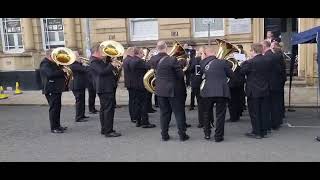 Skelmersdale Prize Band  The Wizard  Brighouse March and Hymn contest [upl. by Inneg]