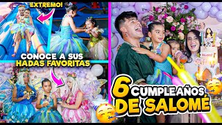 ASI FUE EL 6 CUMPLEAÑOS DE MI HIJA SALOMÉ😍🎂 [upl. by Fugazy]