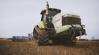 CLAAS Raupe amp FENDT 828 Vario bei der Aussaat im Frühjahr  AgrarImpressionen [upl. by Dukie]